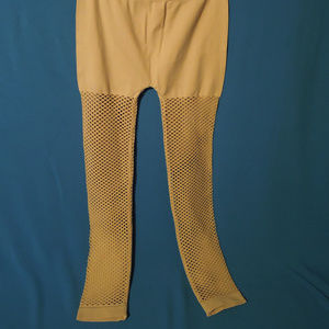 stretch tights/leggings with toe less